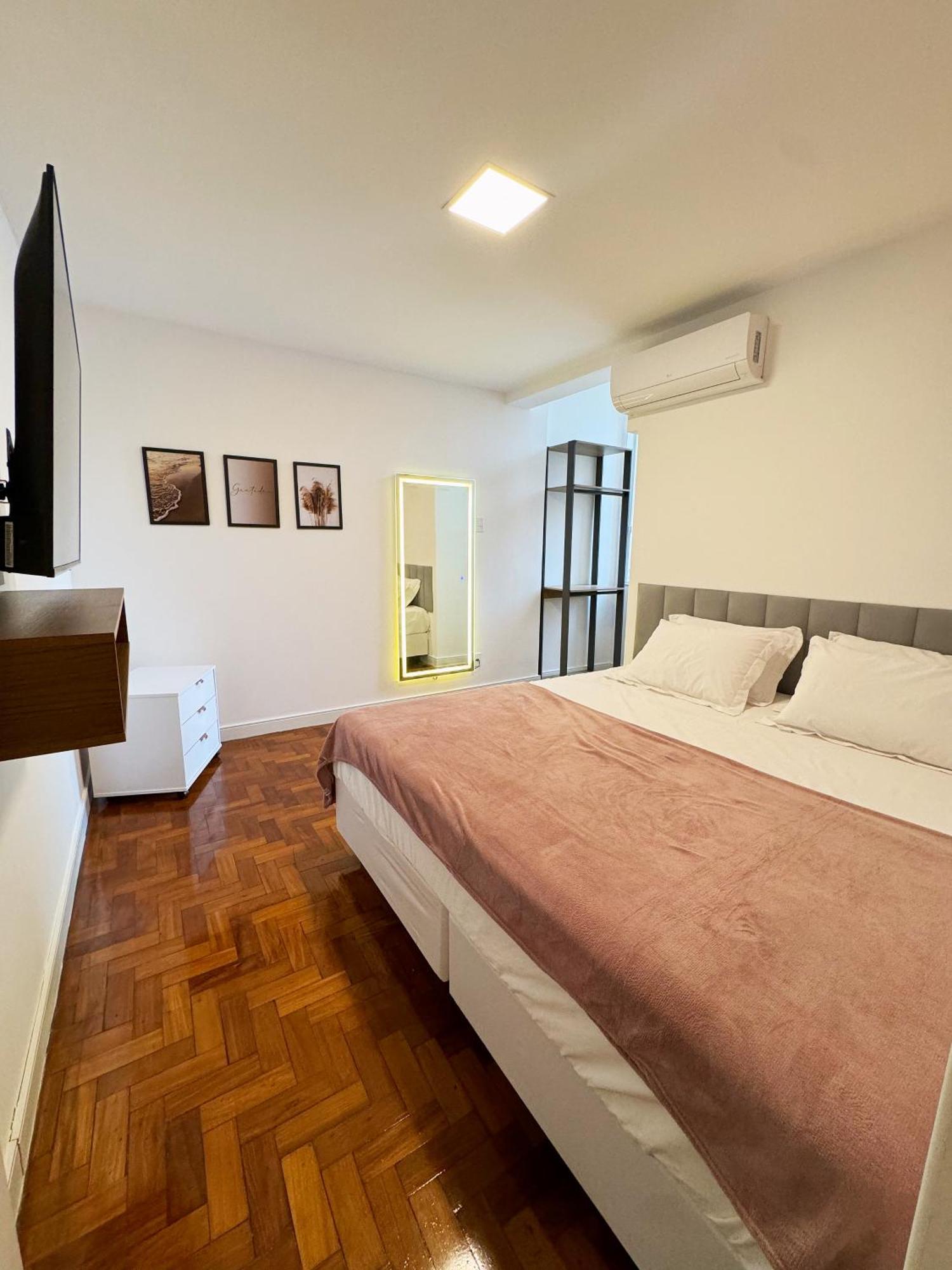 Copacabana 3 Quartos A 2min Da Andando Apartamento